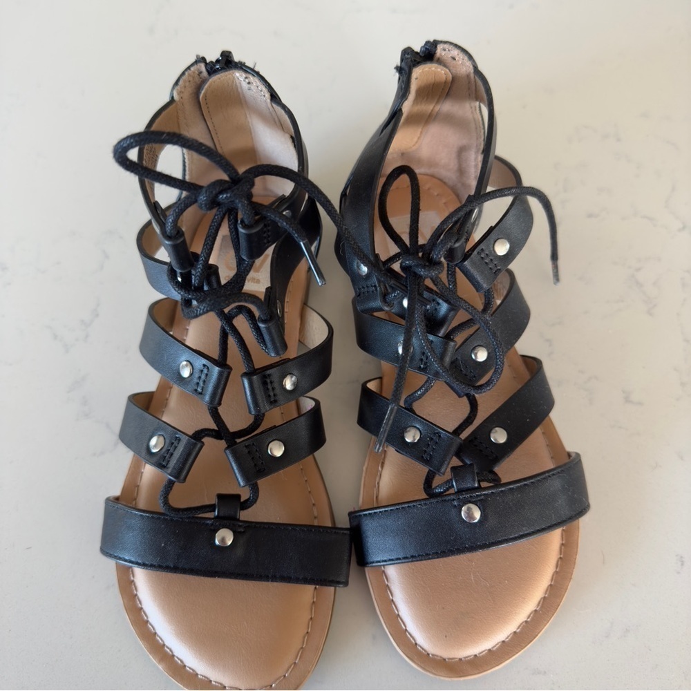 New DV Dolce Vita Curse Gladiator sandal in Black Size: 1